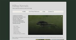 Desktop Screenshot of hilltopkennel.net